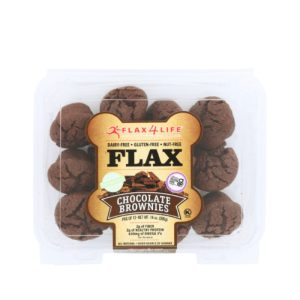 Flax4Life – Muffins Flax Schokolade glutenfrei 14 Unzen – Packung mit 6 Stück