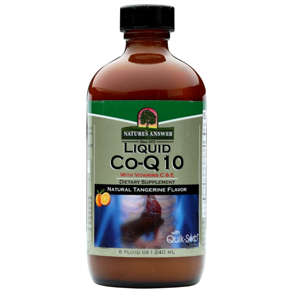 Nature's Answer Liquid Co Q10 Natürliche Tangerine – 8oz