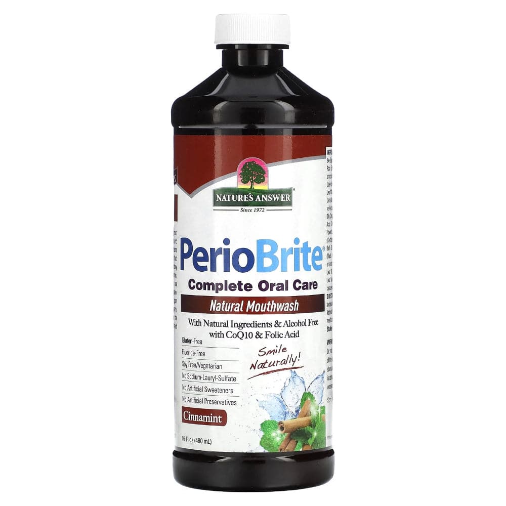 Nature's Answer Periobrite Mundwasser Cinnamint – 430ml