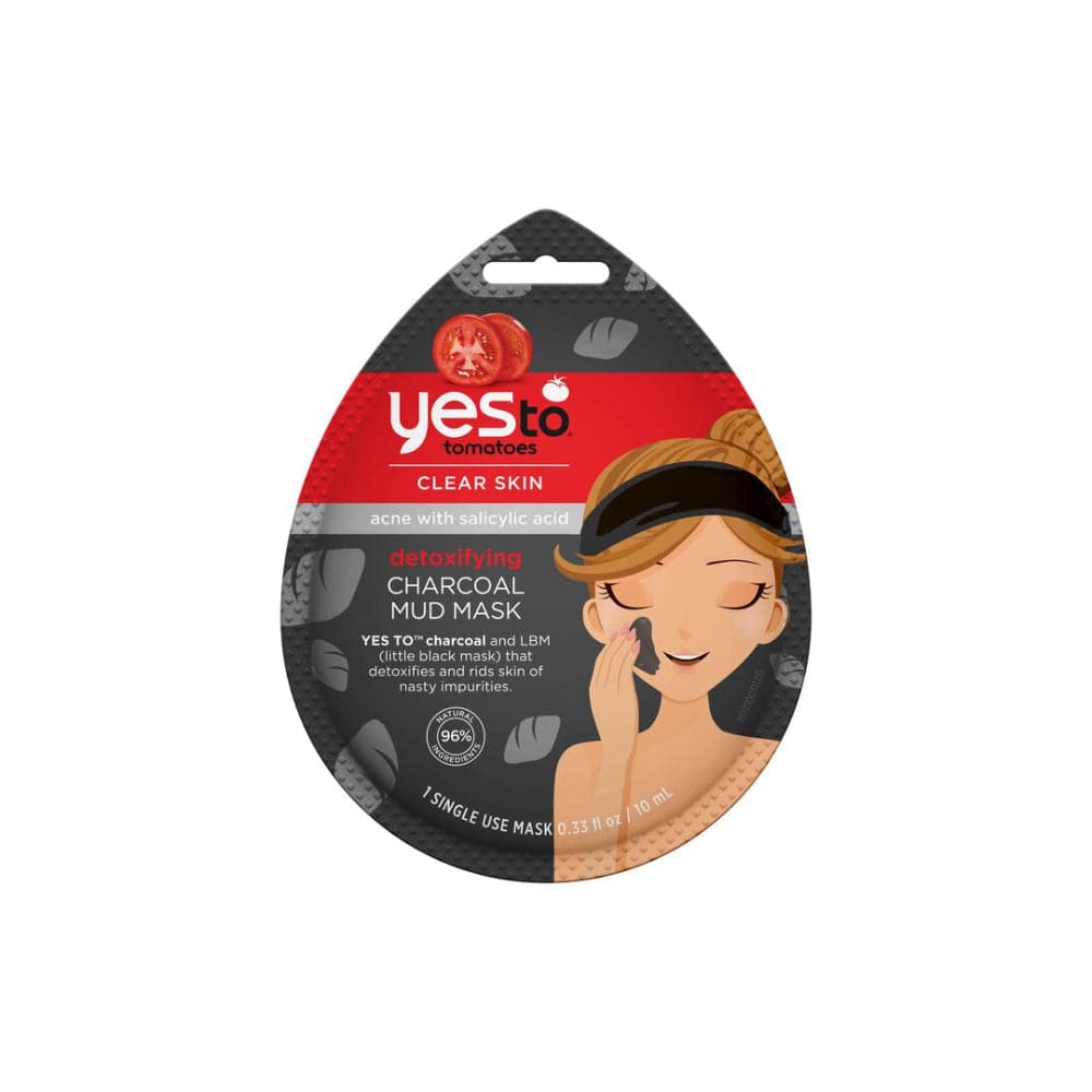 Ja zu Tomaten – Entgiftende Anthrazit Mud Maske