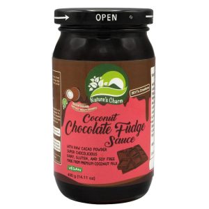 Nature’s Charm Kokos-Schokolade-Fudge-Sauce – – 400g