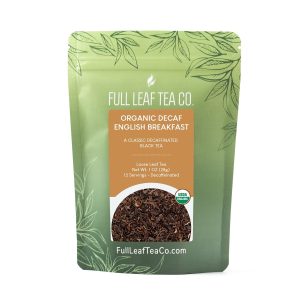 Bio entkoffeiniert Englisch Frühstück Retail Taschen – Fall von 6