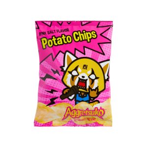 Aggretsuko rosa Salz Geschmack Kartoffelchips (Taiwan)