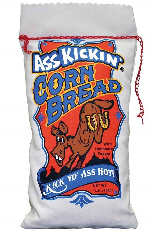 Ass Kickin Maisbrot mit Habanero Pfeffer, 1lb