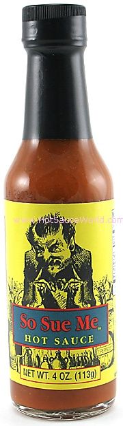 So Sue Me Chilisauce, 5 oz