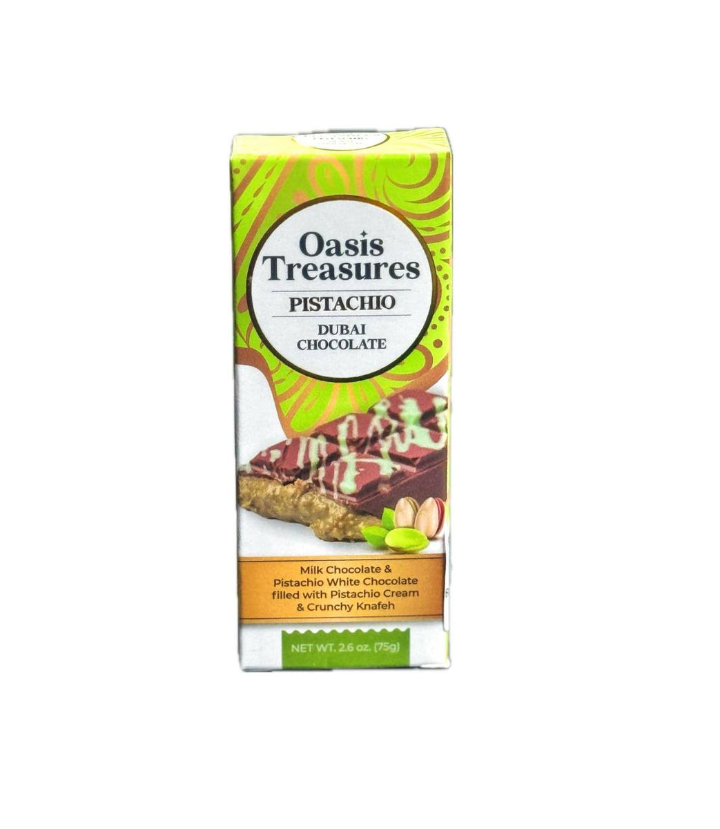 Oasis Treasures Pistazie Dubai Schokolade