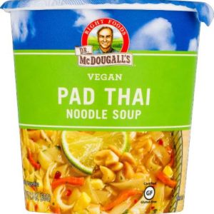 herzhaft Pad Thai Nudeln aus der Küche von Dr. mcdougall