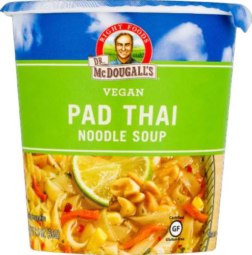Savory Pad Thai Nudeln aus Dr. McDougall's Küche