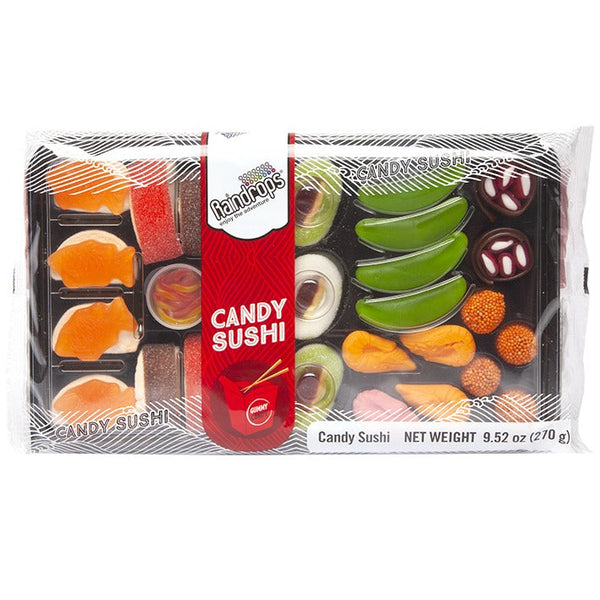 Regentropfen Gummy Sushi weich sortiert Süßigkeiten Mischung