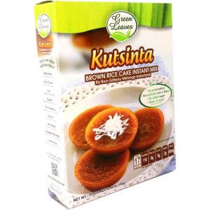 grüne Blätter – Kutsinta – brauner Reiskuchen – Instant Mix – 180 g