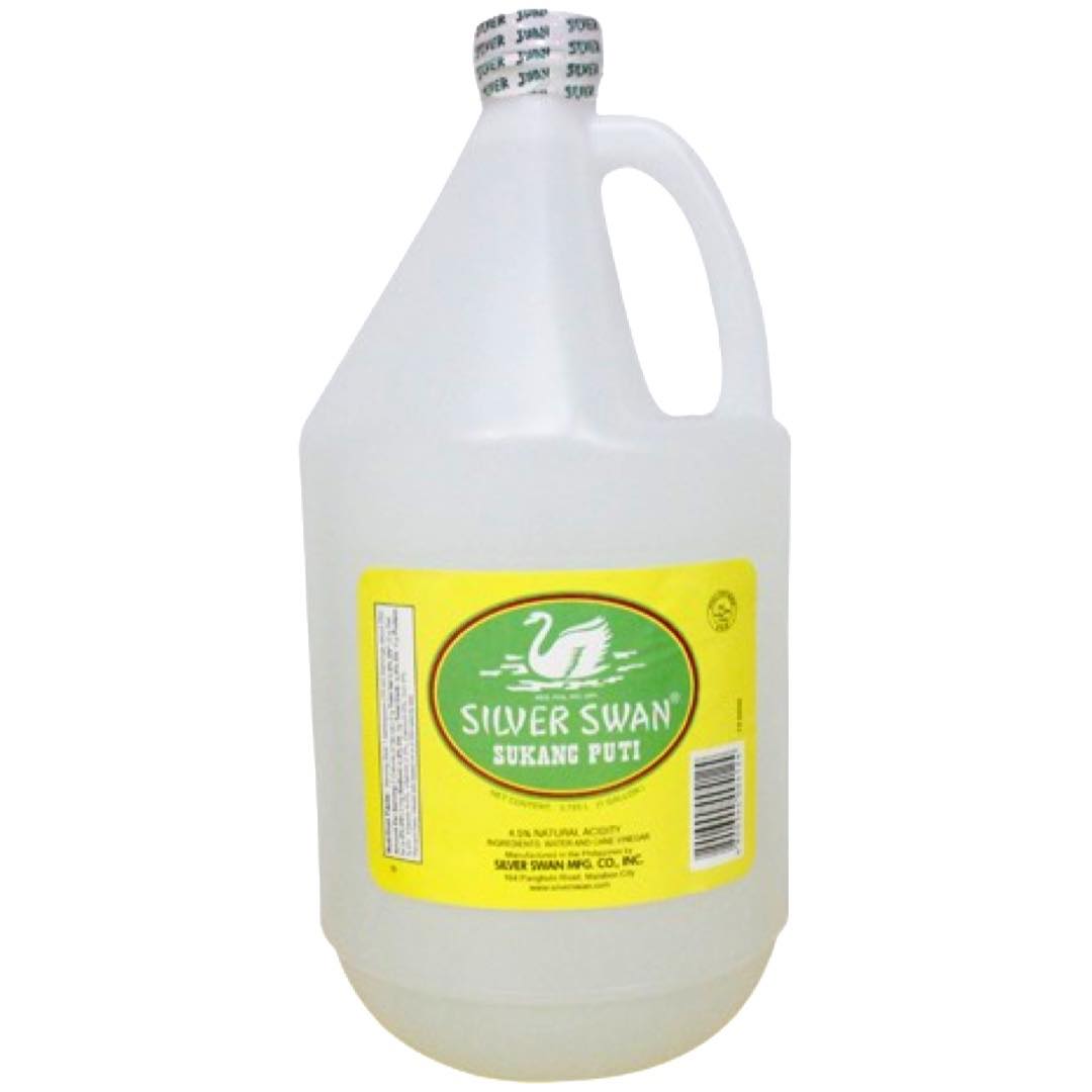 Silberner Schwan – Essig (Plastikflasche) – 1 Gallone