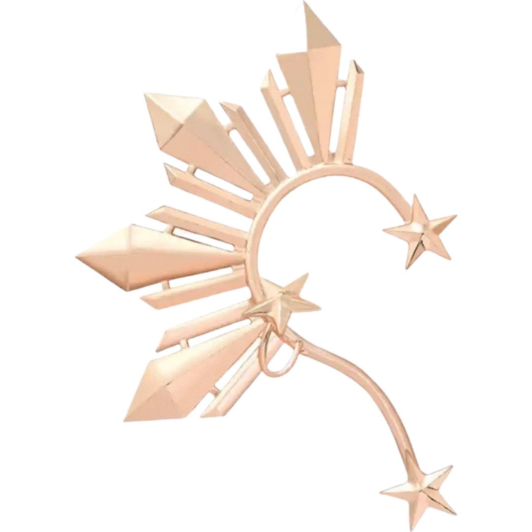 Philippine Sun Star Ohrring Ohr Manschette Gold Schmuck – 50 G