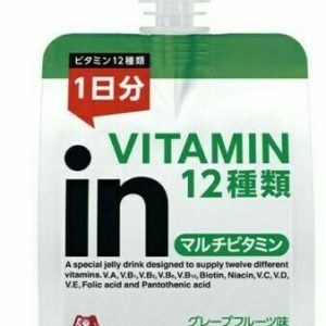 Morinaga, In Gelee-Serie, 180g in einer Packung, gesunde Gelee mit Ernährung, Vitamin Grapefruit