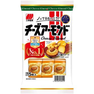Sanko “Käse-Mandel” 15pc in 1 Beutel, 60g