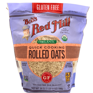 Hafer, schnell gerollt, bio, glutenfrei, Bob's Red Mill
