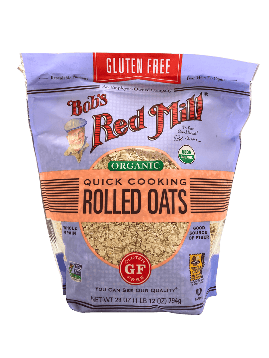 Hafer, schnell gerollt, bio, glutenfrei, Bob's Red Mill