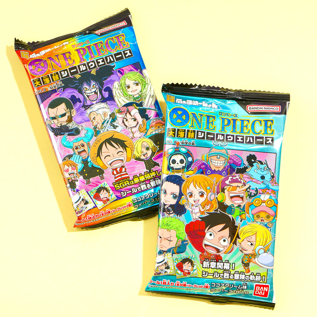 One Piece Niformation Großes Piratensiegel Log.8 Waffel & Seal Aufkleber