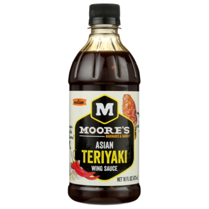 Moore Sauce Wing Teriyaki Asiatisch 16 Oz – Packung mit 6