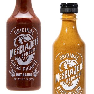 Ring aus Feuer mezclajete especial salsa picante und würzig gelbe Senfpackung, 1/13.3oz, 1/12.7oz.