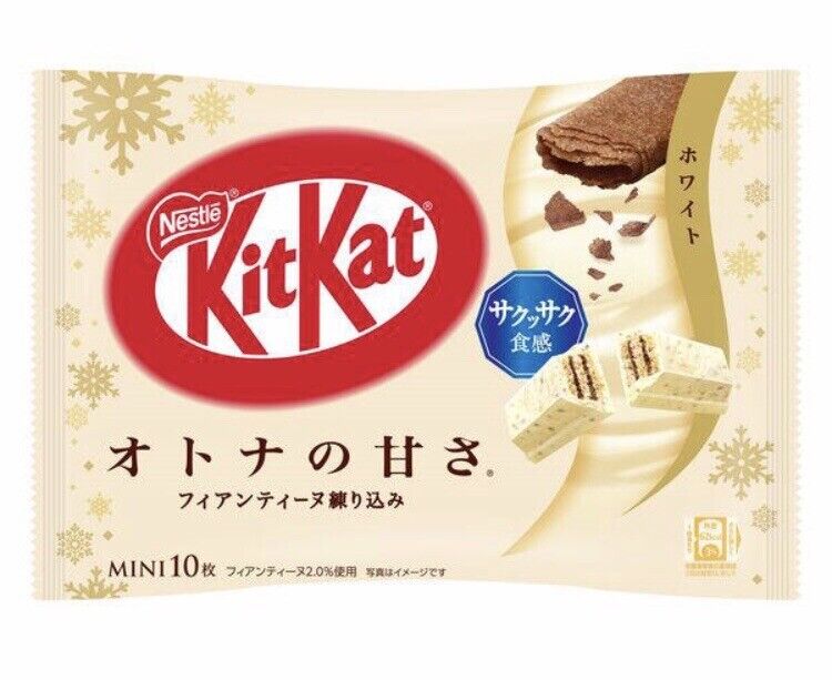 Kitkat Erwachsene Süße weiße Schokolade