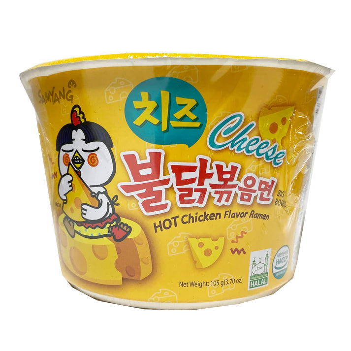 Buldak Käse Hot Hähnchen Ramen Schüssel