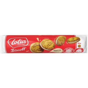 Lotus Kosher Vanille-Creme-Sandwich-Kekse, (importiert aus Israel) – 150g