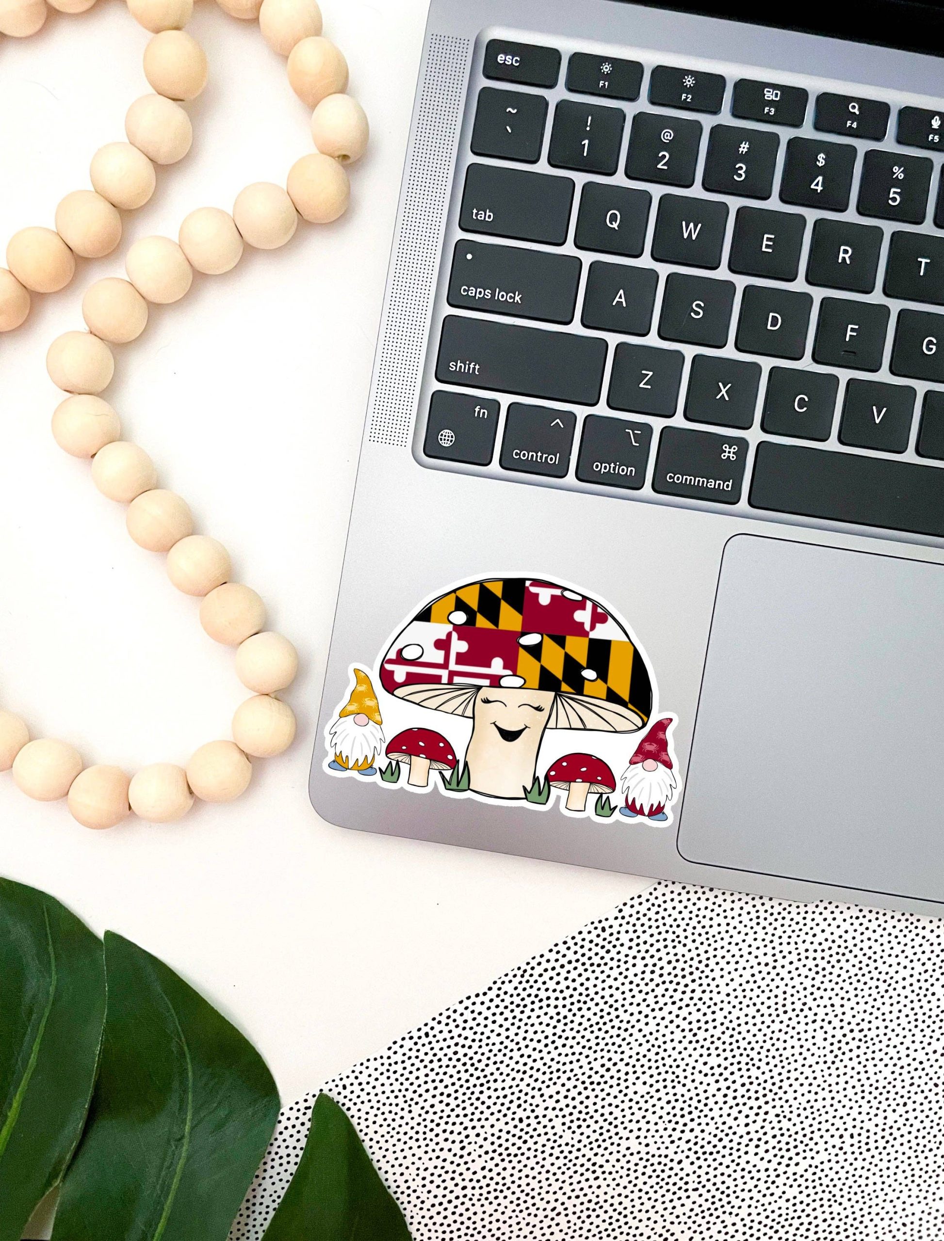Jami Creates Maryland Pilz & Gnome Freunde Aufkleber