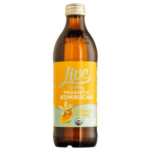 live kombucha – funkelnde probiotische Kombucha, aus mehreren Geschmacksrichtungen – 12floz