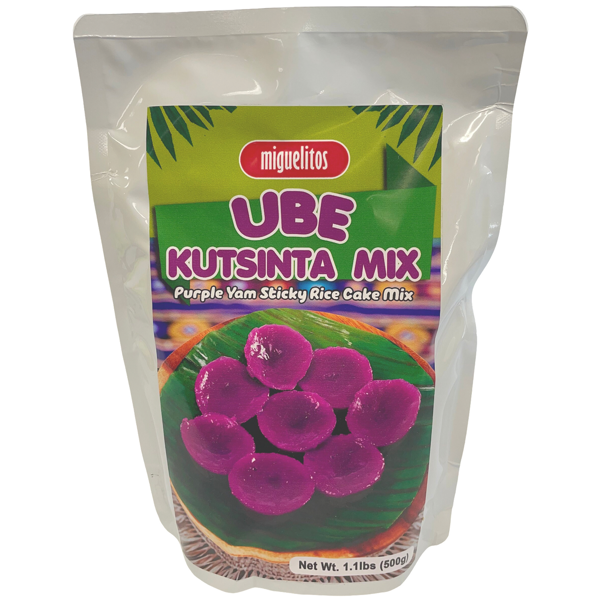 Miguelitos – UBE Kutsinta Mischung – Violett Yam Sticky Reis Kuchen Mischung – 500 G
