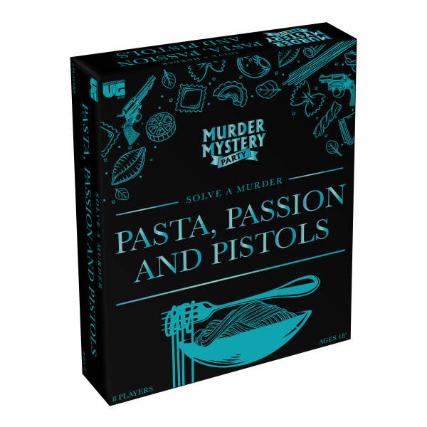 Universität Spiele – Pasta, Leidenschaft & Pistolen-Mord Mystery Games