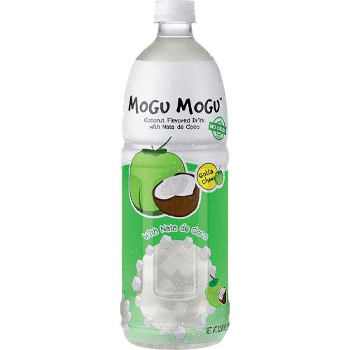 Mogu Mogu – Kokossaft mit Nata De Coco – groß – 1000 ML