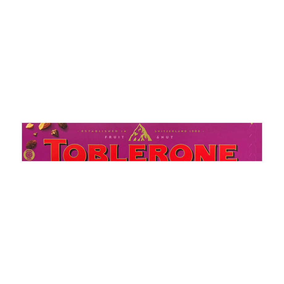 Toblerone Milchschokolade mit Rosinen & Honig & Mandelnougat