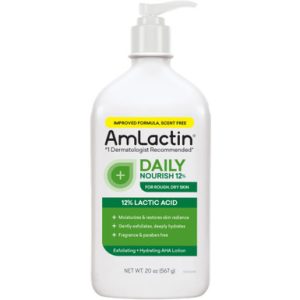 AmLactin Daily Nourishing Körperlotion, 12% Milchsäure, ohne Duft, 20 oz