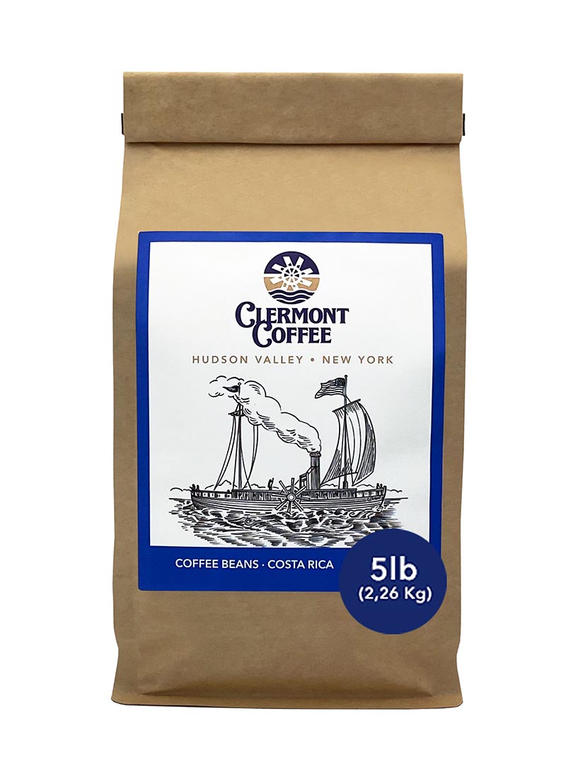 Clermont Kaffee Costa Rica Tasche – 5lb (2,26kg)