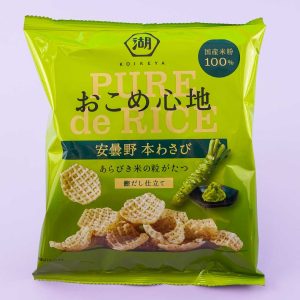 Koikeya reiner Reis-Snacks – wasabi