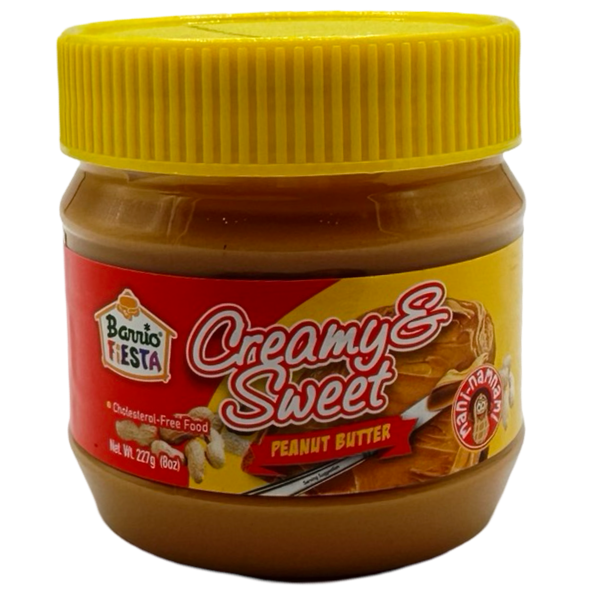 Barrio Fiesta Erdnussbutter – cremig & süß – 227 G (8oz)