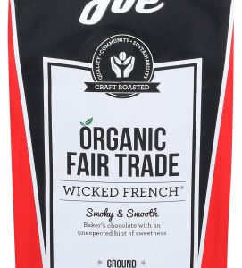 Wicked Joe Kaffee – Wicked French gemahlener Kaffee, 12 Unzen – Packung mit 6 Stück