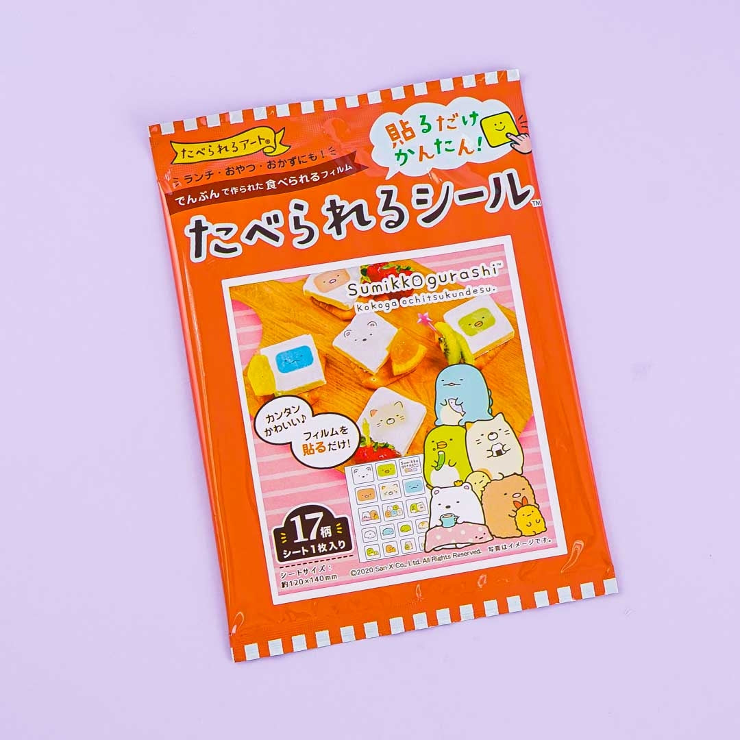 Sumikko Gurashi Essbare Aufkleber – groß Face