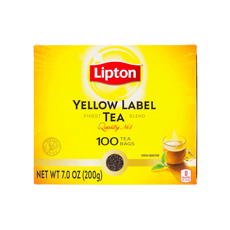 Lipton Gelb Label Tee