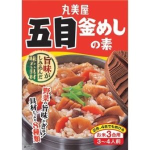 Marumiya, Kamameshi Mix, “Gomoku Kamameshi”, Seasoned filling for Reis,