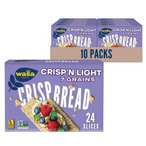 wasa knusprige Brot lte 4,9 Unzen – Packung mit 10 Stück – 7grn