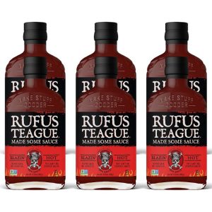 Rufus Teague Soße bbq Blazin heiß 15,25 Unzen – Packung mit 6