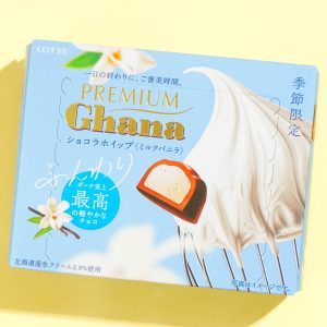 Lotte Premium Ghana Schokolade Peitsche – Vanillecreme