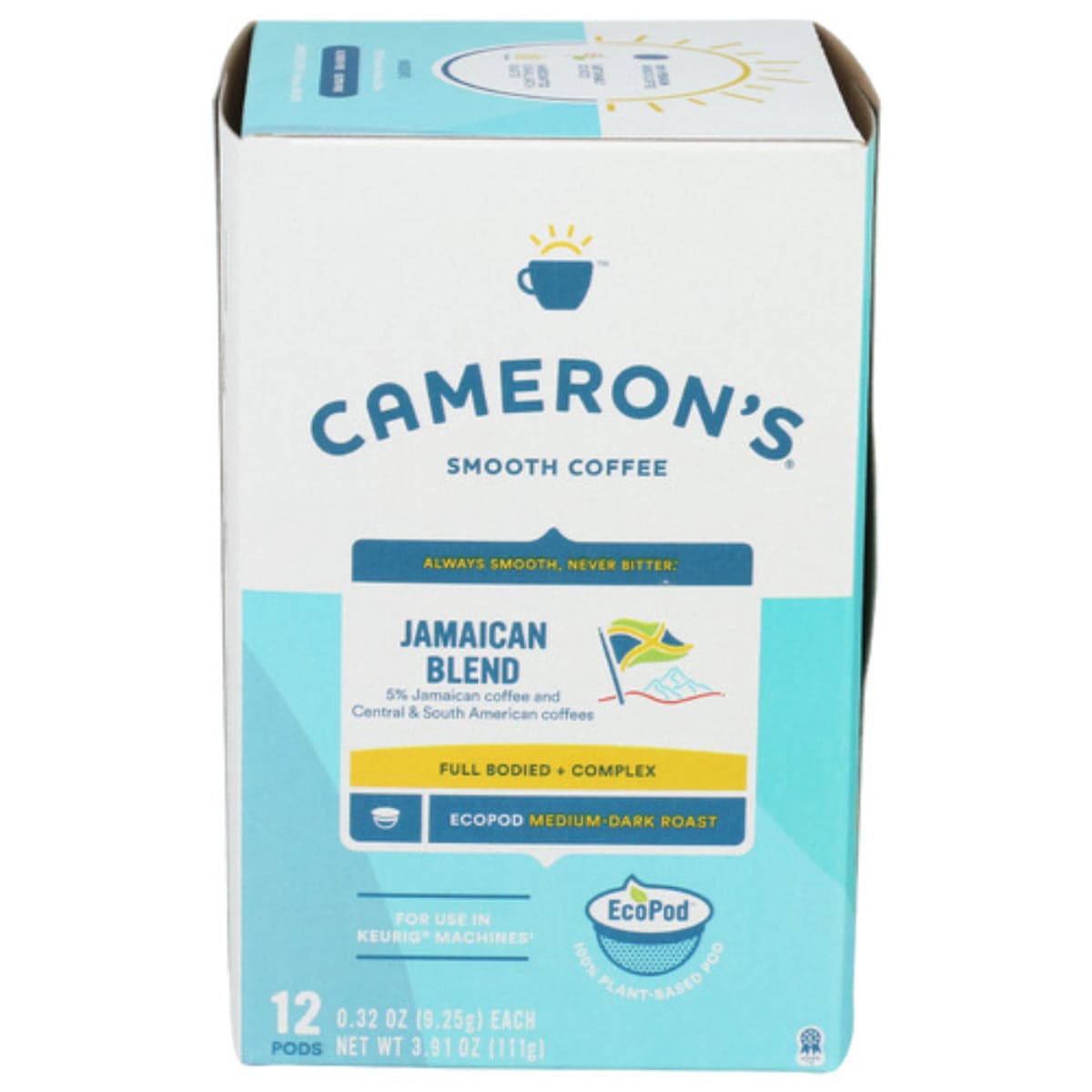 Camerons Kaffee – Jamaican Blend Single Serve Kaffee, 3.91 Oz 12 Stück