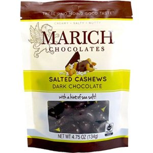 Marich dunkle Schokolade gesalzen Cashews Beutel