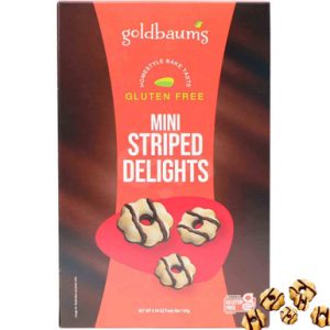Goldbaums Passover mini gestreifte Köstlichkeiten Kekse, glutenfrei, 4.94 Unze