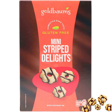 Goldbaums Pessach Mini gestreift Delights Kekse, glutenfrei, 4,94 oz