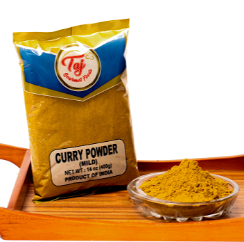 TAJ mildes Currypulver 11-Blend Mischung, 14oz (400g)