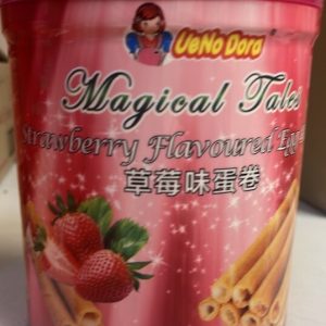 Uendodora Erdbeere Ei Rolle Waffel groß – 400G