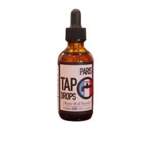 Wasserhahn Tropfen paris Mineralien Flaschen – 4 Flaschen x Gehäuse – 2oz